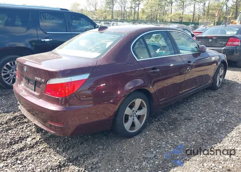 2008 BMW 528Xi z USA, uszkodzony, nr VIN WBANV13578CZ54126